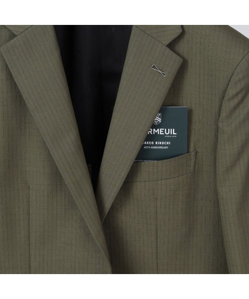 TAKEO KIKUCHI(タケオキクチ)/【DORMEUIL】リップストップ カラー スーツ/img27