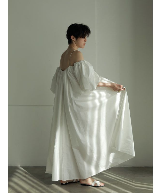 ETRE TOKYO デタッチスリーブボリュームワンピース