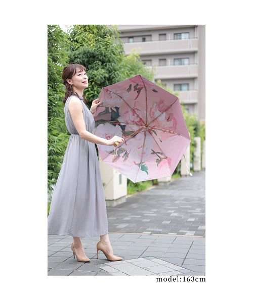 Sawa a la mode(サワアラモード)/薔薇の花咲く晴雨兼用折りたたみ傘/img21