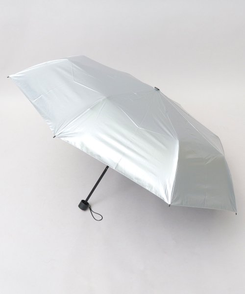 AMS SELECT(エーエムエスセレクト)/晴雨兼用 シルバー×ブラック メンズ日傘 / 折り畳み傘 / 遮光率 UVカット率 99.9%以上/img10