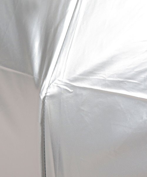 AMS SELECT(エーエムエスセレクト)/晴雨兼用 シルバー×ブラック メンズ日傘 / 折り畳み傘 / 遮光率 UVカット率 99.9%以上/img11