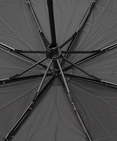 AMS SELECT(エーエムエスセレクト)/晴雨兼用 シルバー×ブラック メンズ日傘 / 折り畳み傘 / 遮光率 UVカット率 99.9%以上/img13