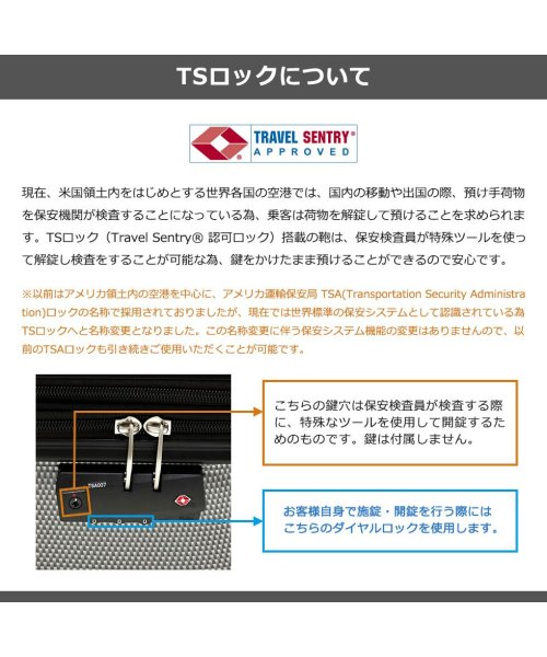 ACE(エース)/エース スーツケース ACE クレスタ キャリーケース 機内持ち込み S 軽量 ace 34L 39L 拡張 1泊 2泊 3泊 4輪 双輪 06316/img24