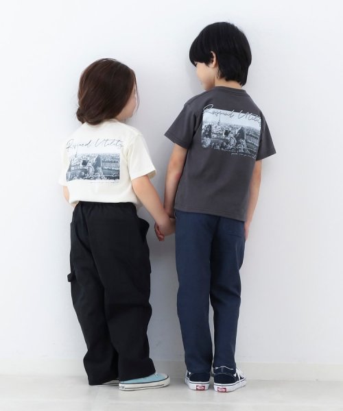 THE SHOP TK（KID）(ザ　ショップ　ティーケー（キッズ）)/【110－140】バックフォト半袖TEE/img02