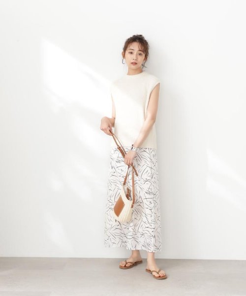 N Natural Beauty Basic(エヌナチュラルビューティベーシック)/モノトーンプリントスカート《S Size Line》/img23