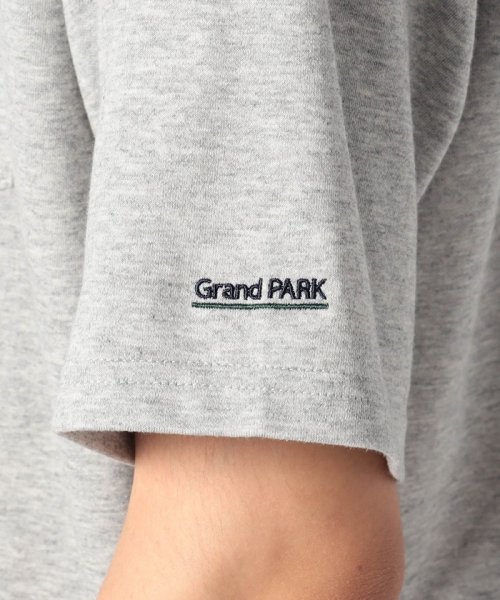 Grand PARK(グランドパーク)/オーバーネックリブTシャツ/img08
