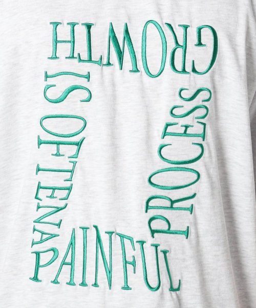 Grand PARK(グランドパーク)/ロゴ刺繍Tシャツ/img07