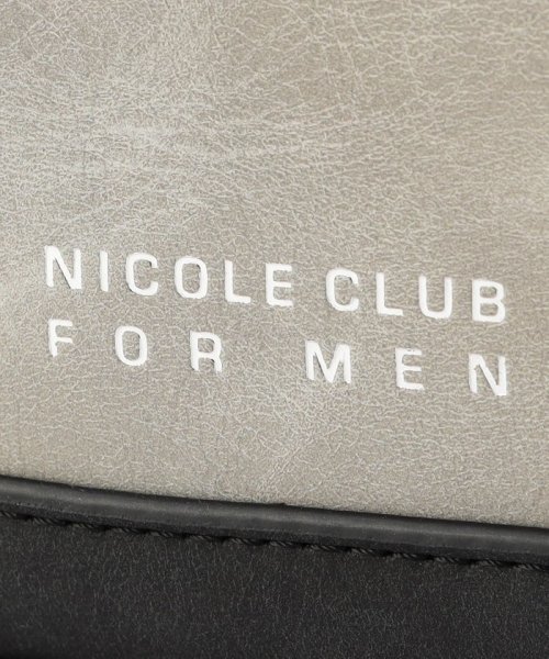 NICOLE CLUB FOR MEN(ニコルクラブフォーメン)/スクエアショルダーバッグ/img07
