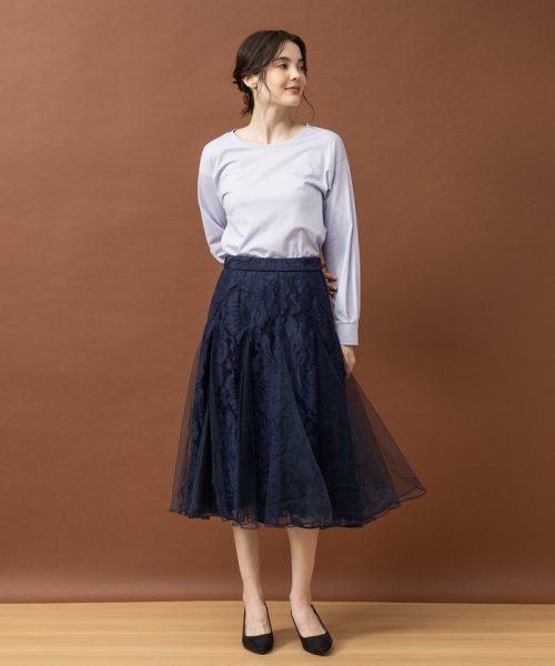 レースフレアスカート  J1804746958(13750円)