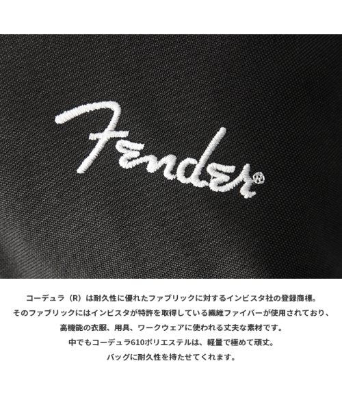 Fender(フェンダー)/フェンダー リュック メンズ レディース ブランド 通学 軽量 大容量 大きめ かぶせタイプ ロールトップ コーデュラ Fender 950－6056/img18