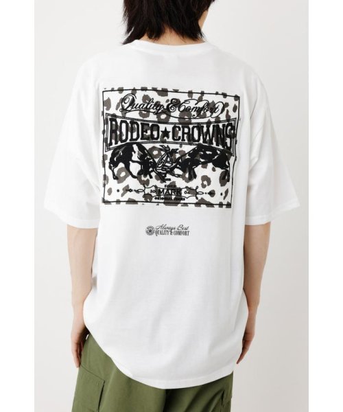 RODEO CROWNS WIDE BOWL(ロデオクラウンズワイドボウル)/メンズRCS Logo Safari Patch Tシャツ/img01