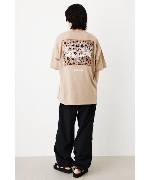 RODEO CROWNS WIDE BOWL(ロデオクラウンズワイドボウル)/メンズRCS Logo Safari Patch Tシャツ/img14