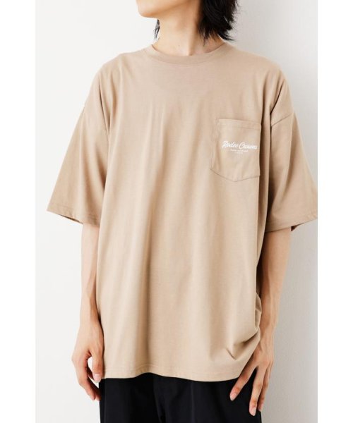 RODEO CROWNS WIDE BOWL(ロデオクラウンズワイドボウル)/メンズRCS Logo Safari Patch Tシャツ/img17