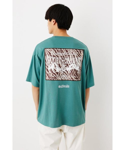 RODEO CROWNS WIDE BOWL(ロデオクラウンズワイドボウル)/メンズRCS Logo Safari Patch Tシャツ/img21