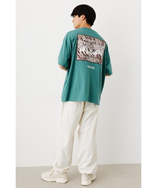 RODEO CROWNS WIDE BOWL(ロデオクラウンズワイドボウル)/メンズRCS Logo Safari Patch Tシャツ/img23
