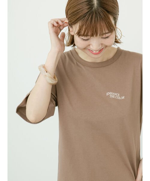 Lugnoncure(ルノンキュール)/レタープリントTシャツ/img05