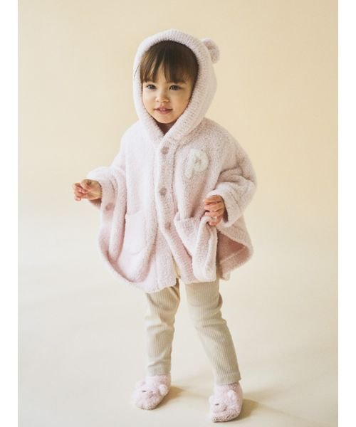 gelato pique Kids＆Baby(gelato pique Kids＆Baby)/【ラッピング済み】【BABY】パウダーベアポンチョ＆ソックスSET/img04