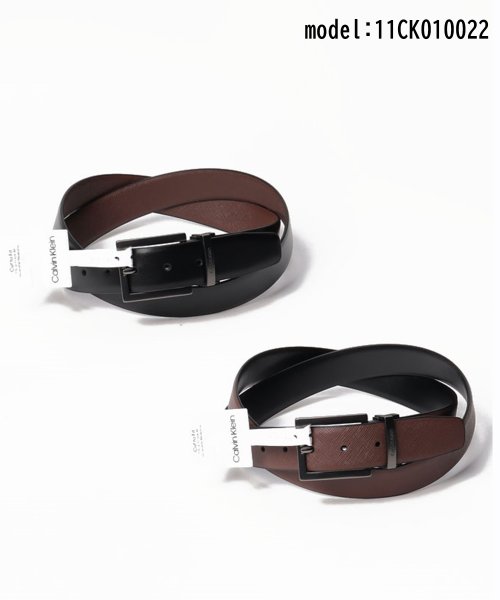 Calvin Klein(カルバンクライン)/【Calvin Klein / カルバンクライン】Reversible Belt / リバーシブル ベルト ギフト プレゼント/img03