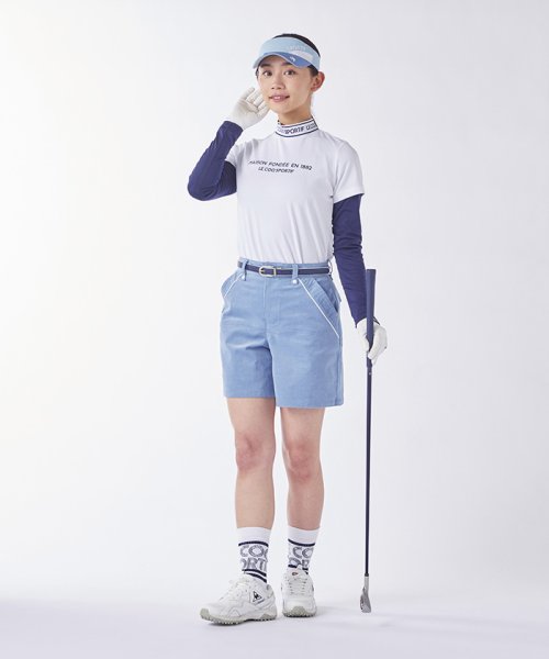 le coq sportif GOLF (ルコックスポルティフ（ゴルフ）)/インナー付きモックネック半袖シャツ【アウトレット】/img12