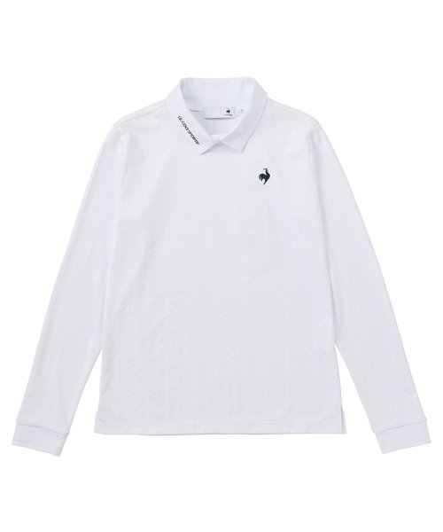 le coq sportif GOLF (ルコックスポルティフ（ゴルフ）)/変形襟ジャガードシャツ【アウトレット】/img17