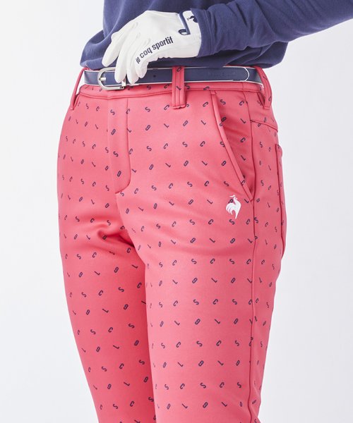 le coq sportif GOLF (ルコックスポルティフ（ゴルフ）)/ロゴ柄やわらか起毛パンツ【アウトレット】/img13