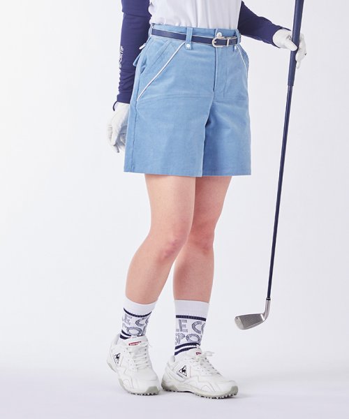 le coq sportif GOLF (ルコックスポルティフ（ゴルフ）)/コーデュロイバミューダパンツ【アウトレット】/img01