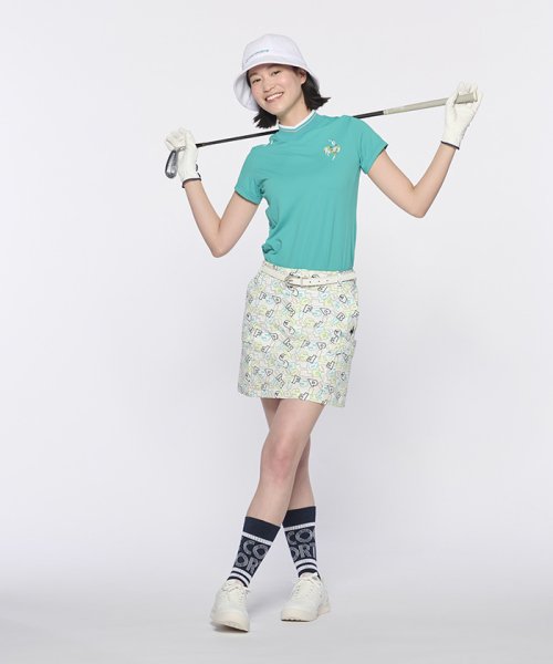 le coq sportif GOLF (ルコックスポルティフ（ゴルフ）)/サンスクリーン ロゴ柄カーゴスカート【アウトレット】/img16