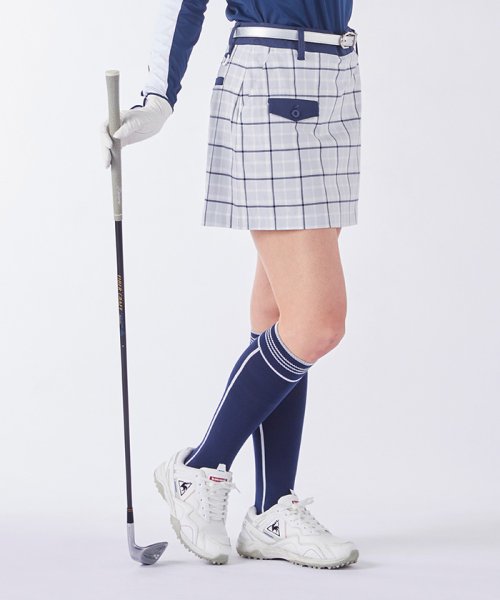 le coq sportif GOLF (ルコックスポルティフ（ゴルフ）)/チェックスカート【アウトレット】/img01