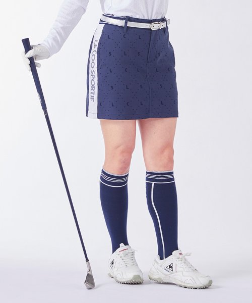 le coq sportif GOLF (ルコックスポルティフ（ゴルフ）)/フロッキーロゴスカート【アウトレット】/img09