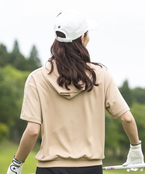 le coq sportif GOLF (ルコックスポルティフ（ゴルフ）)/スフレダンボール半袖フーディー/img16