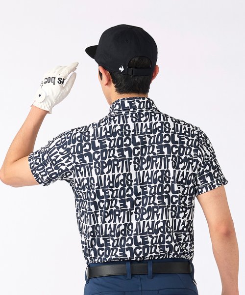 le coq sportif GOLF (ルコックスポルティフ（ゴルフ）)/サンスクリーン ロゴ柄半袖シャツ/img13