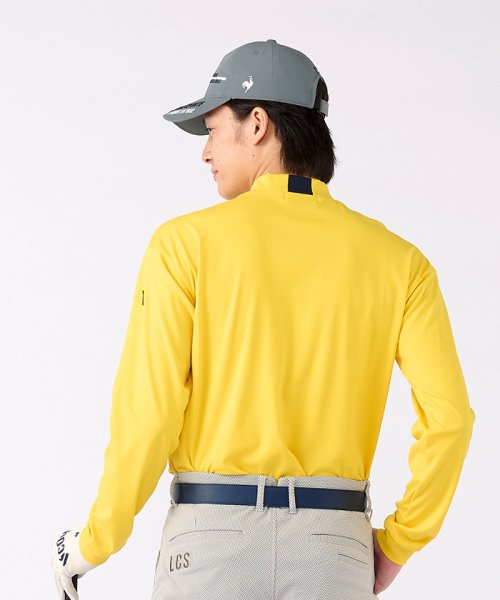 le coq sportif GOLF (ルコックスポルティフ（ゴルフ）)/【ストレッチフォーサー】ロゴプリントモックネックシャツ/img12