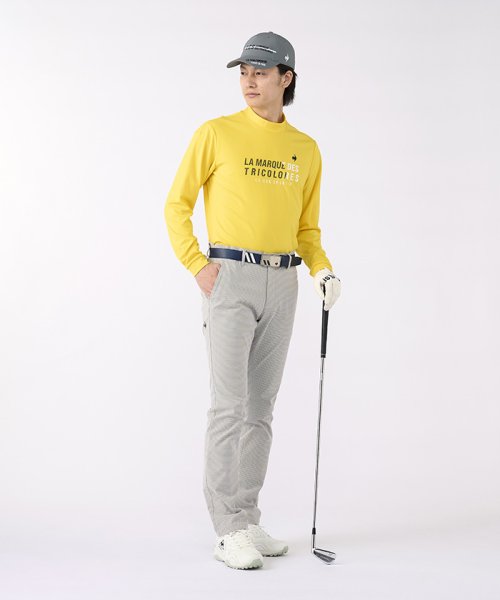 le coq sportif GOLF (ルコックスポルティフ（ゴルフ）)/【ストレッチフォーサー】ロゴプリントモックネックシャツ/img18