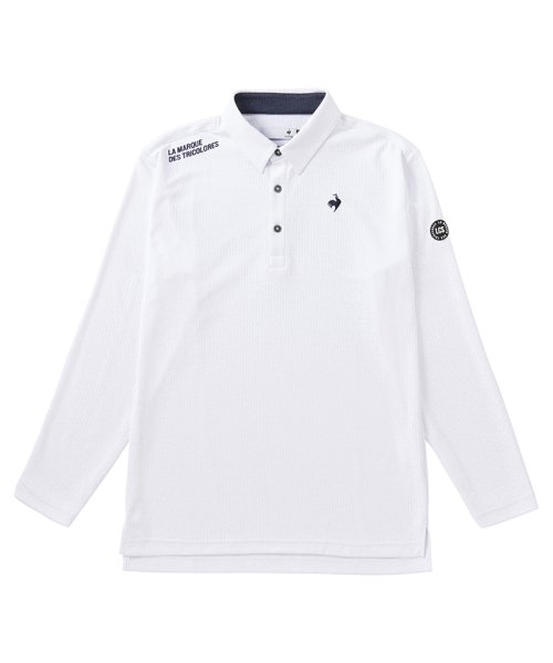 le coq sportif GOLF (ルコックスポルティフ（ゴルフ）)/地柄ジャガード長袖シャツ/img12