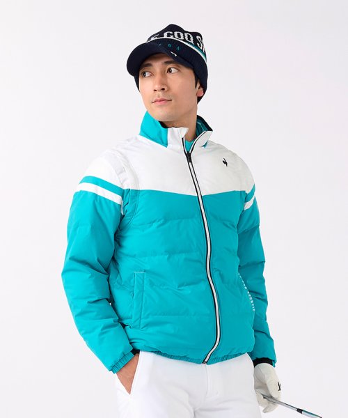 le coq sportif GOLF (ルコックスポルティフ（ゴルフ）)/【ストレッチフォーサー】中わたヒートナビ2WAYブルゾン/img11