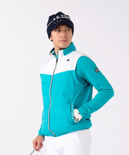 le coq sportif GOLF (ルコックスポルティフ（ゴルフ）)/【ストレッチフォーサー】中わたヒートナビ2WAYブルゾン/img13