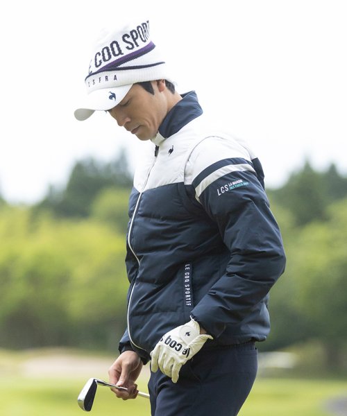 le coq sportif GOLF (ルコックスポルティフ（ゴルフ）)/【ストレッチフォーサー】中わたヒートナビ2WAYブルゾン/img23