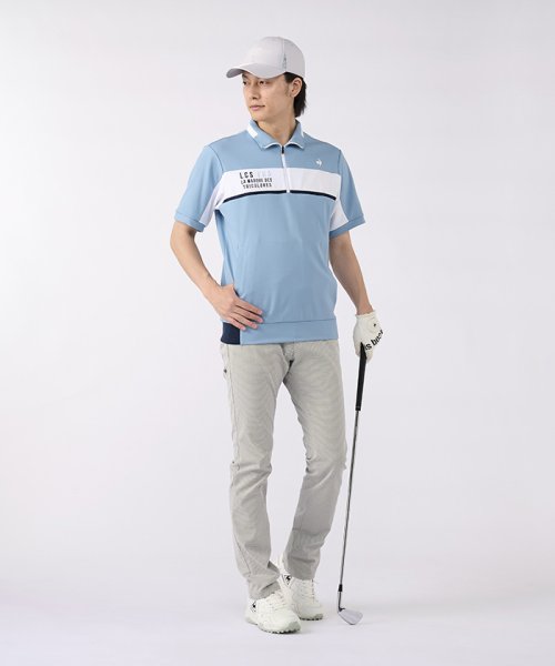 le coq sportif GOLF (ルコックスポルティフ（ゴルフ）)/インナー付き半袖カットソー/img08