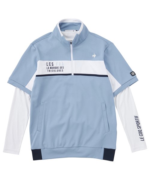 le coq sportif GOLF (ルコックスポルティフ（ゴルフ）)/インナー付き半袖カットソー/img09