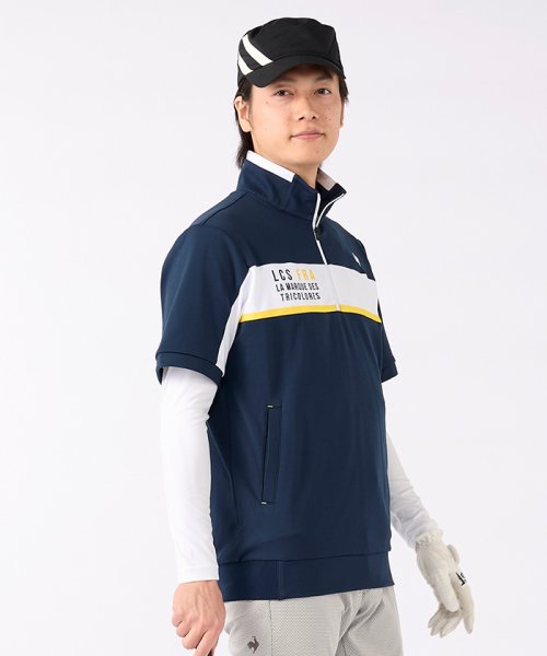 le coq sportif GOLF (ルコックスポルティフ（ゴルフ）)/インナー付き半袖カットソー/img13