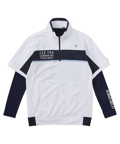 le coq sportif GOLF (ルコックスポルティフ（ゴルフ）)/インナー付き半袖カットソー/img36