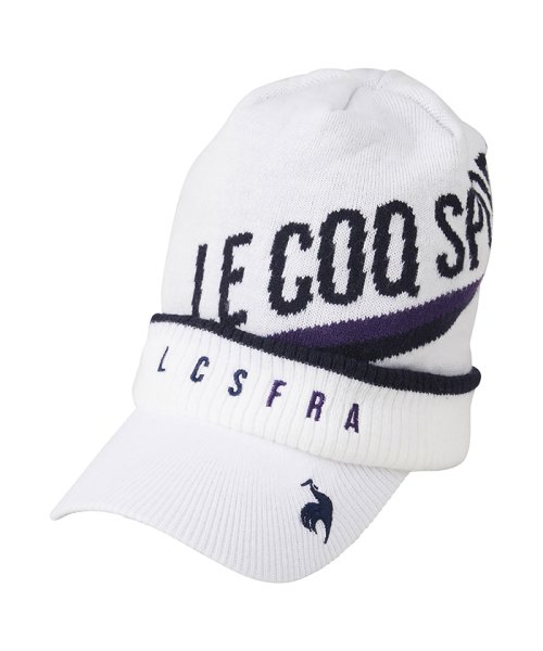 le coq sportif GOLF (ルコックスポルティフ（ゴルフ）)/庇付きニットキャップ/img14