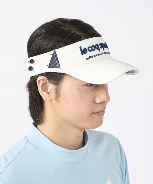 le coq sportif GOLF (ルコックスポルティフ（ゴルフ）)/ゴルファーズサンバイザー/img07