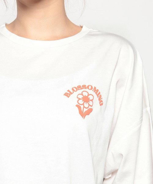 NICE CLAUP OUTLET(ナイスクラップ　アウトレット)/発泡お花BACKプリントTシャツ/img34