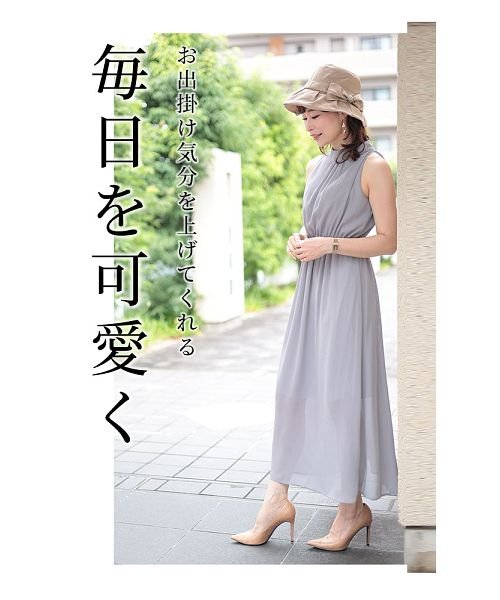 Sawa a la mode(サワアラモード)/草花刺繍リボンが上品な日除け帽子/img09