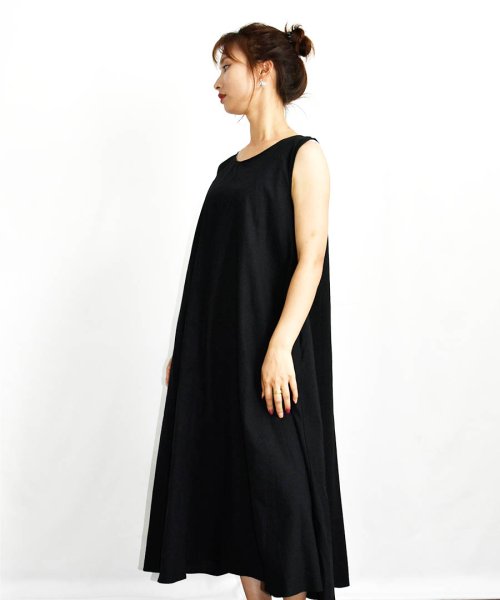 ARGO TOKYO(アルゴトウキョウ)/Cotton Rinen Flare Onepiece 29081 コットンリネンフレアワンピース　リネンワンピース　フレアワンピース　ワンピース　コットンワン/img49