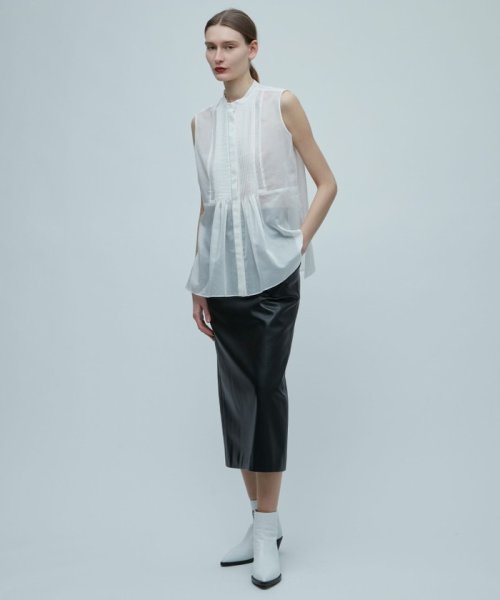 【GISELe 12，1月合併号掲載】DUPHOT / フェイクレザースカート 