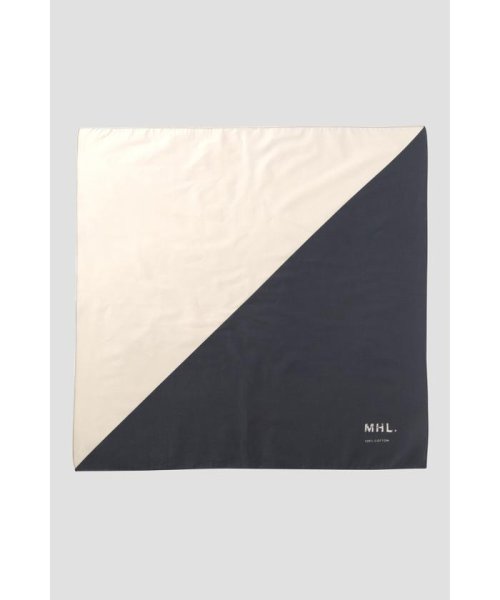 MHL.(エムエイチエル)/2 TONE SCARF/img02