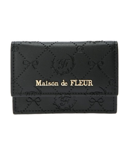 Maison de FLEUR(メゾンドフルール)/カラーモノグラムカードケース/img06