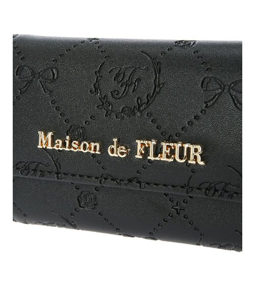 Maison de FLEUR(メゾンドフルール)/カラーモノグラムキーケース/img04